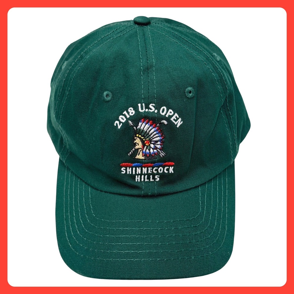 USGA 2018 U.S. Open Shinnecock Hills Hat Cap Men Green USGA Member Golf New York